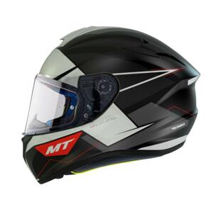 MT Helmets Targo Podium B0 černo-šedo-bílá - S : 55-56 cm