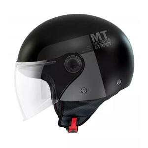 MT Helmets Street Inboard D2 černo-šedá - S : 55-56 cm