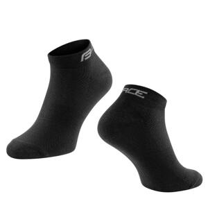 Force Ponožky SHORT kotníkové - černé - L-XL/42-46