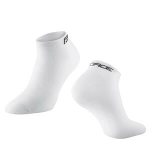 Force Ponožky SHORT kotníkové - bílé - S-M/36-41