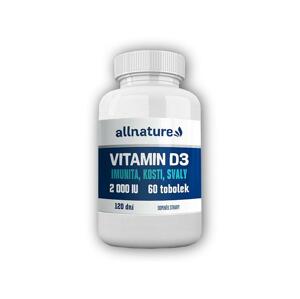 Allnature Vitamín D3 2000 iU 60 tablet