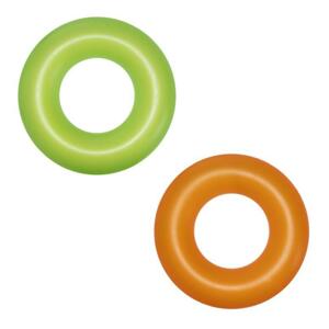 Bestway 36024 Nafukovací kruh FROSTED NEON 76 cm oranžová - zelená