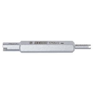 UNIOR Klíč na vložky AV/FV ventilků, ocel, šedý