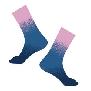 Force Ponožky ETHOS fialovo-modré - S-M/36-41