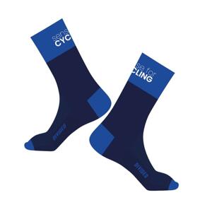 Force Ponožky DIVIDED dlouhé modré - L-XL/42-46