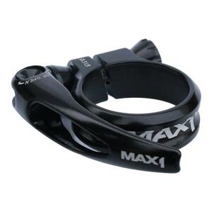 Max1 sedlová objímka Race 31,8 mm rychloupínací černá