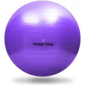 Sedco Gymnastický míč YOYAN Yoga Ball 75 cm - fialová