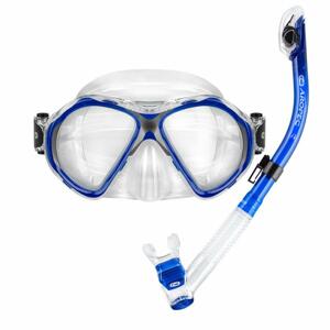 Aropec Potápěčský set maska a šnorchl MANTIS a ENERGY DRY - lime