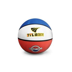 Sedco Míč basket RUBBER - 5 - bílá/modrá