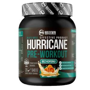 MaxxWin Hurricane Pre-Workout No Caffeine 540g - Pomeranč