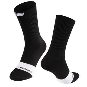 Force Ponožky NOBLE černo-bílé - S-M/36-41