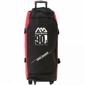 Aqua Marina Cestovní taška 90 L černá/červená (VÝPRODEJ)