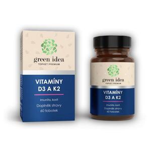 Green Idea Vitamin D3K2 60 kapslí