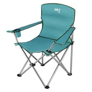 NILS CAMP Skládací židle NC3079 zelená