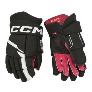 CCM Next SR seniorské rukavice - černá-bílá, Senior, 14