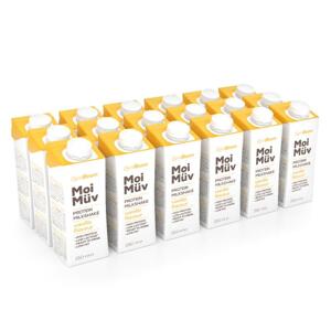 GymBeam MoiMüv Protein Milkshake 18 x 250 ml - čokoláda