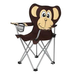 NILS CAMP Dětská skládací židle NC3029 opice