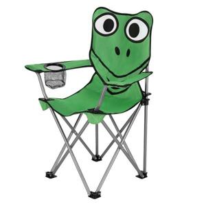 NILS CAMP Dětská skládací židle NC3007 žába