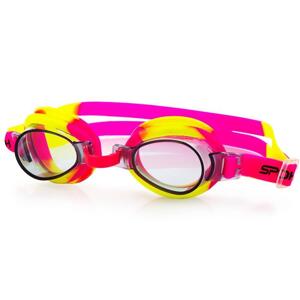 Spokey JELLYFISH Dětské plavecké brýle - růžovo-žlutá
