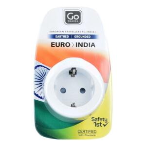 Go Travel adaptér Evropa/Indie