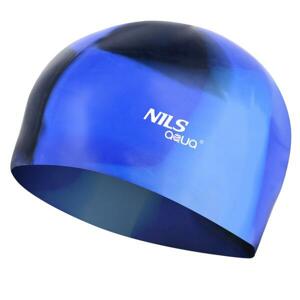 NILS Aqua Silikonová čepice multicolor MS82