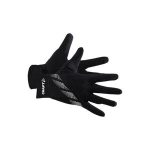Craft CORE Essence Thermal 1909934 rukavice POUZE S - černá (VÝPRODEJ)