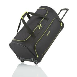 Travelite Basics Fresh Wheeled Duffle Black taška (VÝPRODEJ)