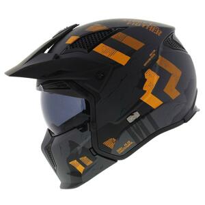 MT Helmets Přilba Streetfighter SV S Skull A12 - S : 55-56 cm