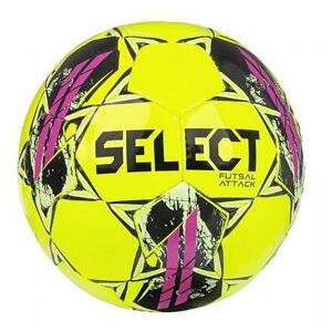 Select FB Futsal Attack futsalový míč žlutá-růžová - č. 4