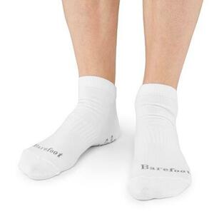 Vlnka Bavlněné barefoot ponožky kotníkové bílá - 39-42