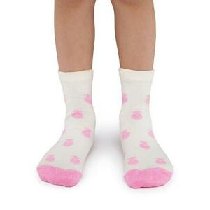 Vlnka Dětské letní Merino ponožky ovečka růžová - EU 21-24