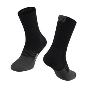 Force Ponožky FLAKE černo-šedé - S-M/36-41