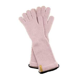 Vlnka Dlouhé vlněné rukavice s kašmírem Vlnka R04 růžová - M