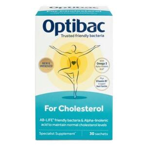 Optibac For Cholesterol 30 x 4,5g - Vanilka