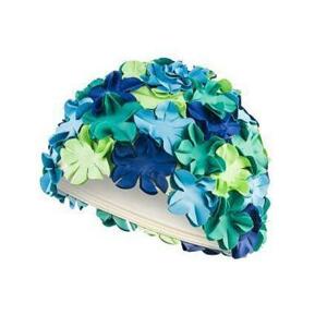 Aqua-Speed Bloom koupací čepice modrá-zelená POUZE 1 ks (VÝPRODEJ)