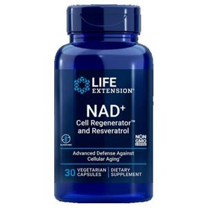 Life Extension NAD+ Cell Regenerator™ and Resveratrol 30 kapslí (VÝPRODEJ)