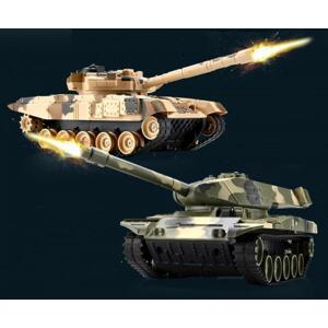 Tanková bitva ABRAMS vs. T90 - maskáčový 1/32 SADA Tanků (VÝPRODEJ)