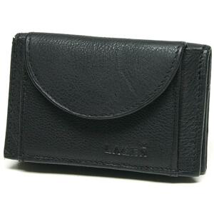 Lagen W-2030 černá kožená peněženka - unisex