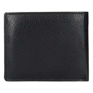 Lagen W-8154 černá pánská kožená peněženka
