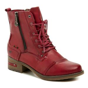 Mustang 1229-513-5 červená dámská zimní obuv - EU 37