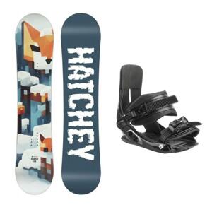 Hatchey Rabbies juniorský snowboard + Hatchey Tactic Junior vázání - 125 cm + EU 33-39