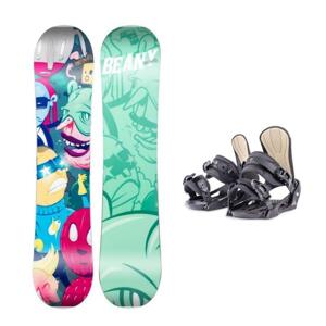 Beany Antihero dětský snowboard + Beany Junior vázání - 120 cm + XS - EU 32-35