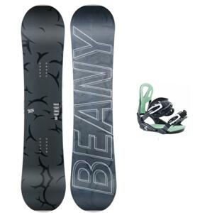 Beany Dust juniorský snowboard + Beany Teen juniorské snb vázání - 140 cm + S/M - EU 37-43 (235-280mm)