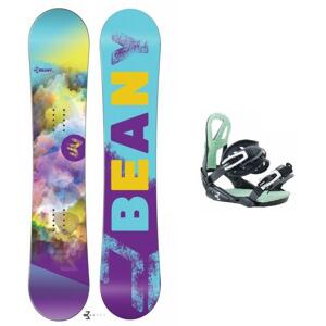Beany Meadow dívčí snowboard + Beany Teen vázání - 125 cm + S/M - EU 37-43 (235-280mm)