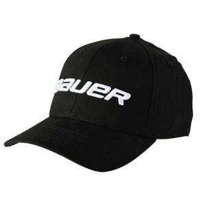 Bauer Kšiltovka Core Fitted Cap SR - černá, Senior, M-L