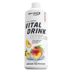 Best Body Vital drink Zerop 1000 ml - Jahoda, Rebarbora