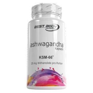 Best Body Ashwagandha KSM-66 60 kapslí
