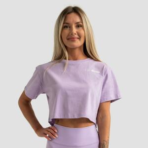 GymBeam Dámské tričko Cropped Limitless Lavender - XL - lavender
