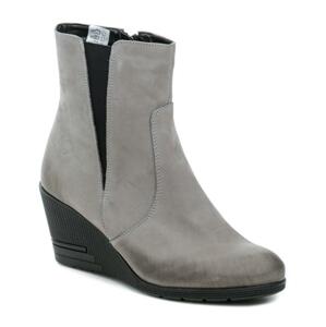 MintakaCZ Mintaka 2655032 šedé dámské zimní boty na klínku - EU 41