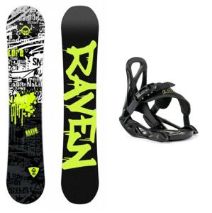 Raven Core Junior dětský snowboard + Beany Kido vázání - 110 cm + XXS (EU 25-32)
